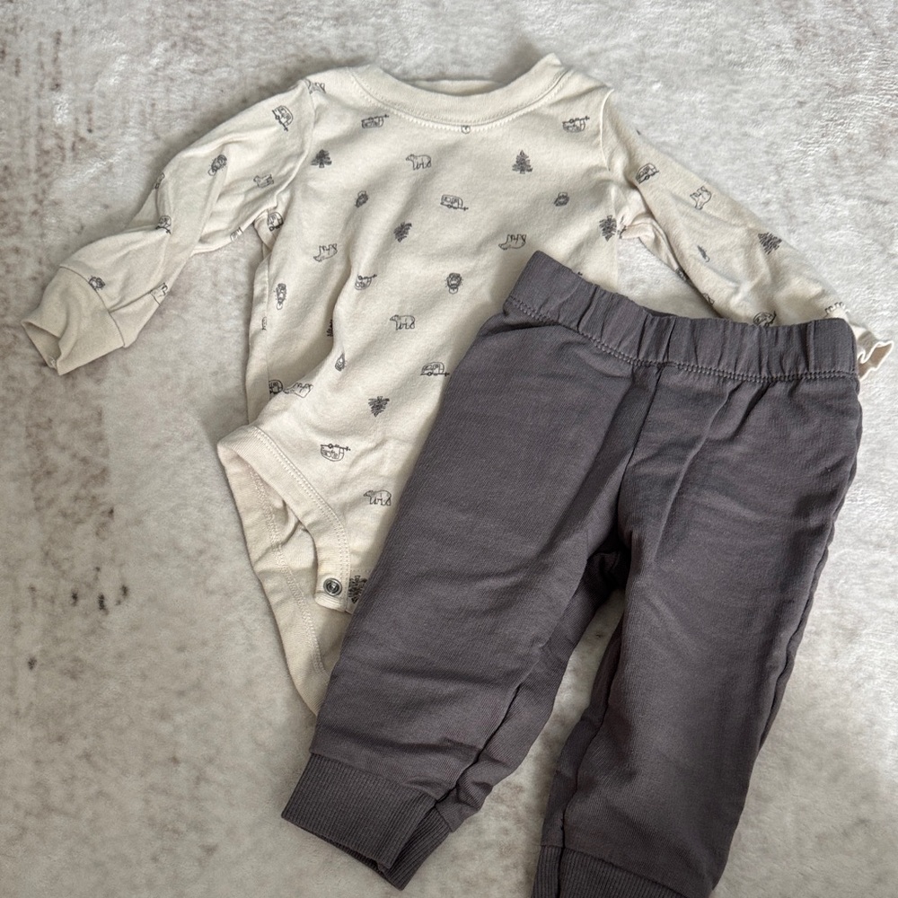 Carter's Cream Baby Onesie